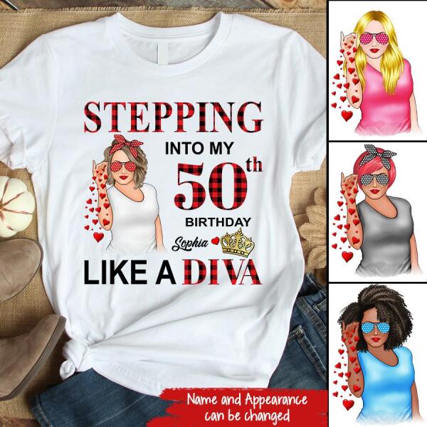 50th Birthday Shirts, Custom Birthday Shirts, Turning 50 Shirt, Women Turning 50 and Fabulous Shirt, 1973 Shirt, Best Gifts for Women Turning 50.