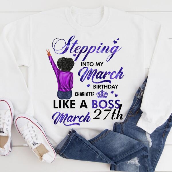 March Birthday Shirt, Custom Birthday Shirt, Queens Born In March, March Birthday Gifts, March shirts for Woman