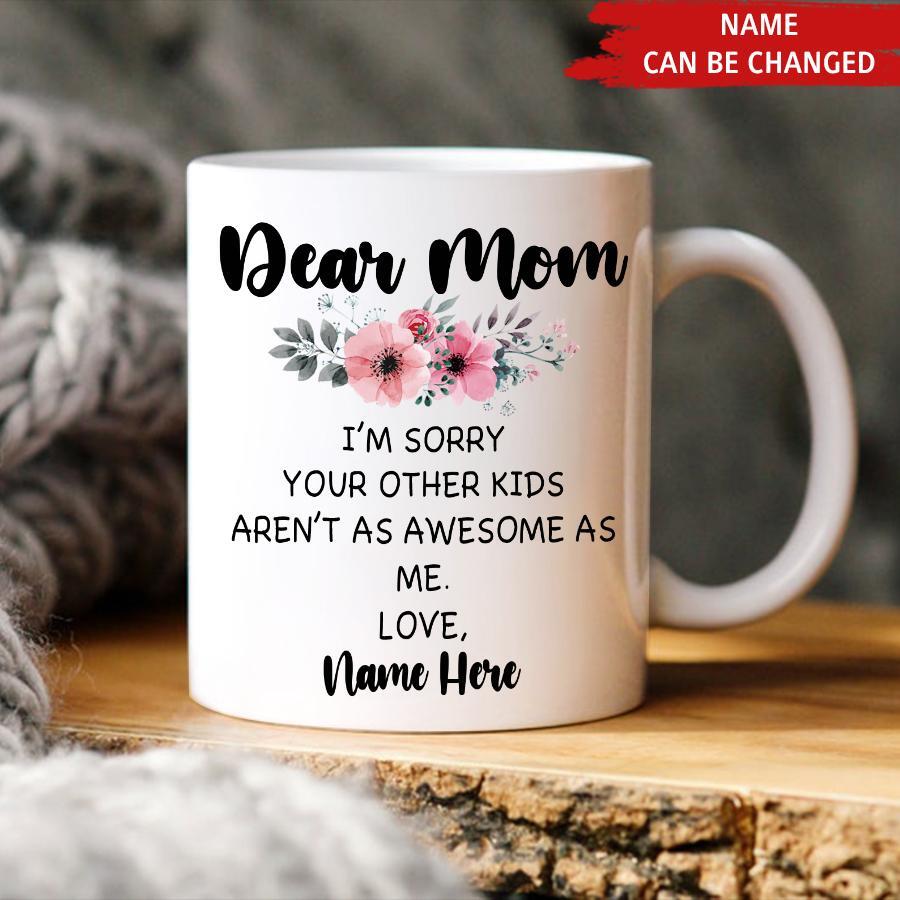 Personalized Happy Mother's Day Gift For Dog Mom Dog Lover Mug