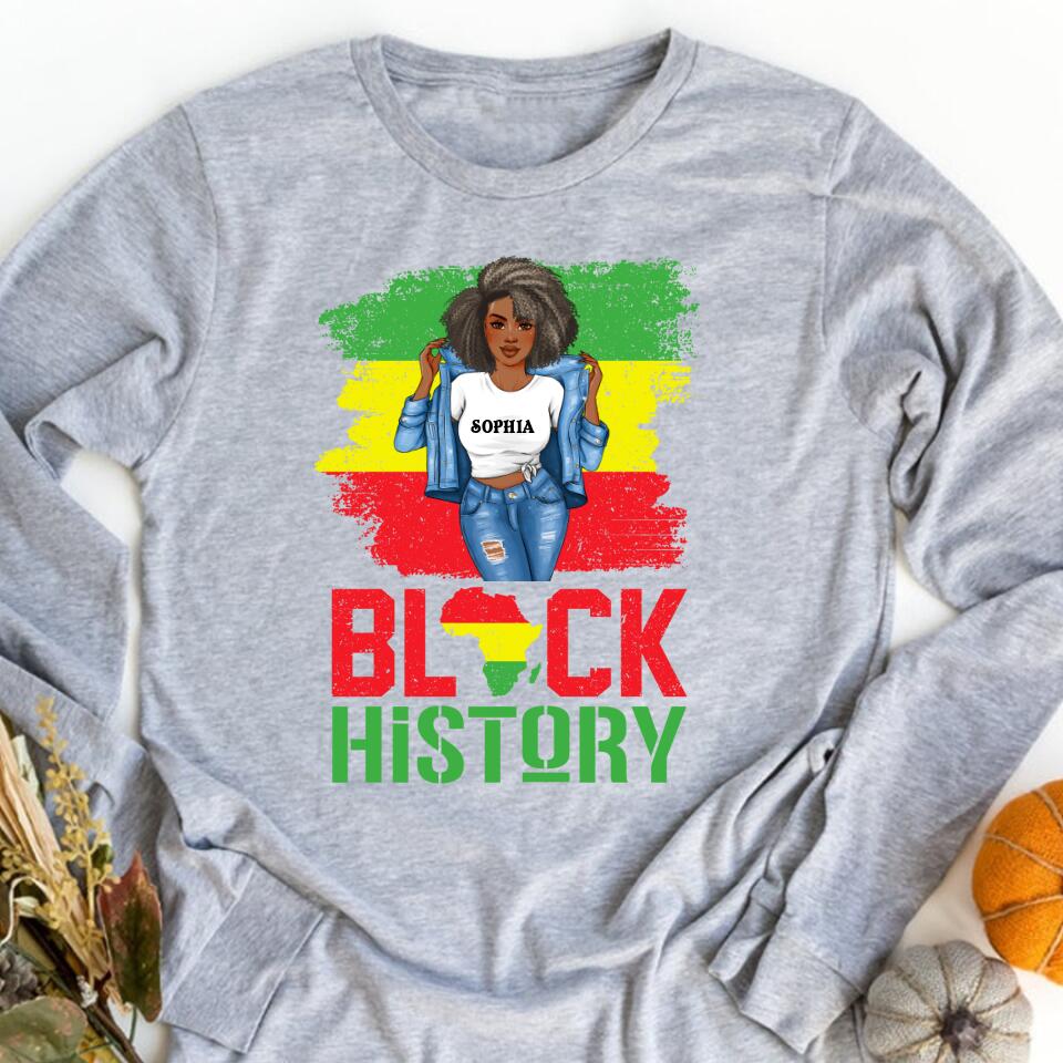I Am Black History - Black History Month &amp; Pride Gift T-Shirt
