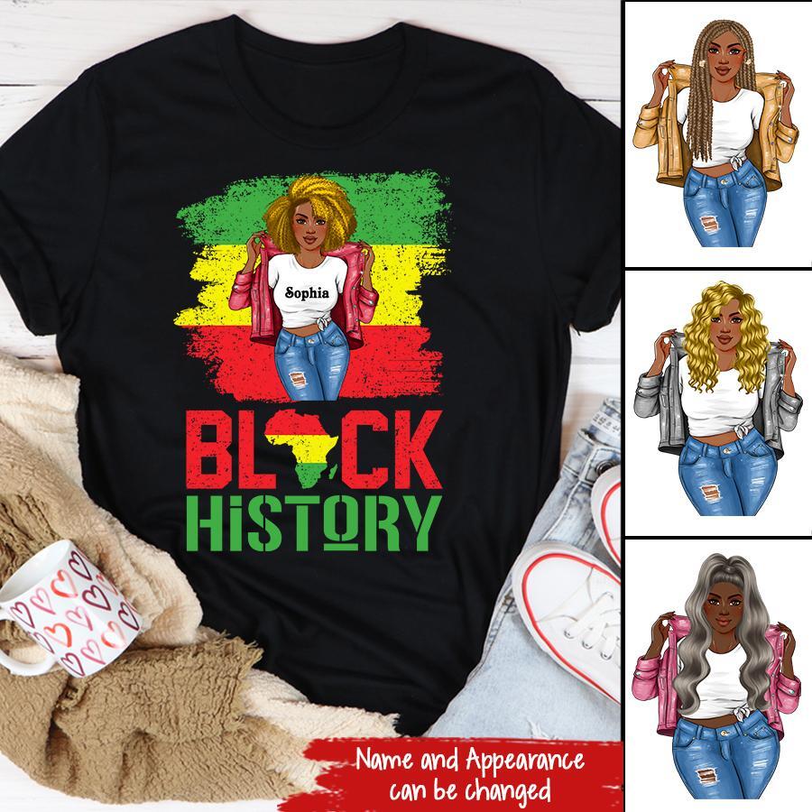 I Am Black History - Black History Month & Pride Gift T-Shirt