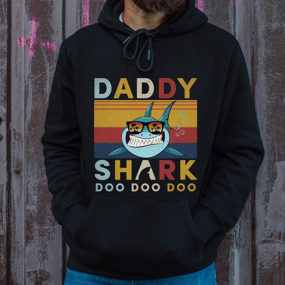 Personalized Fathers Day Shirts, Shark Fathers Day Shirts, Father‘s Day T Shirts, Funny Fathers Day Shirts, Daddy Shark Shirt, Happy Fathers Day Shirts, Father Day Gift
