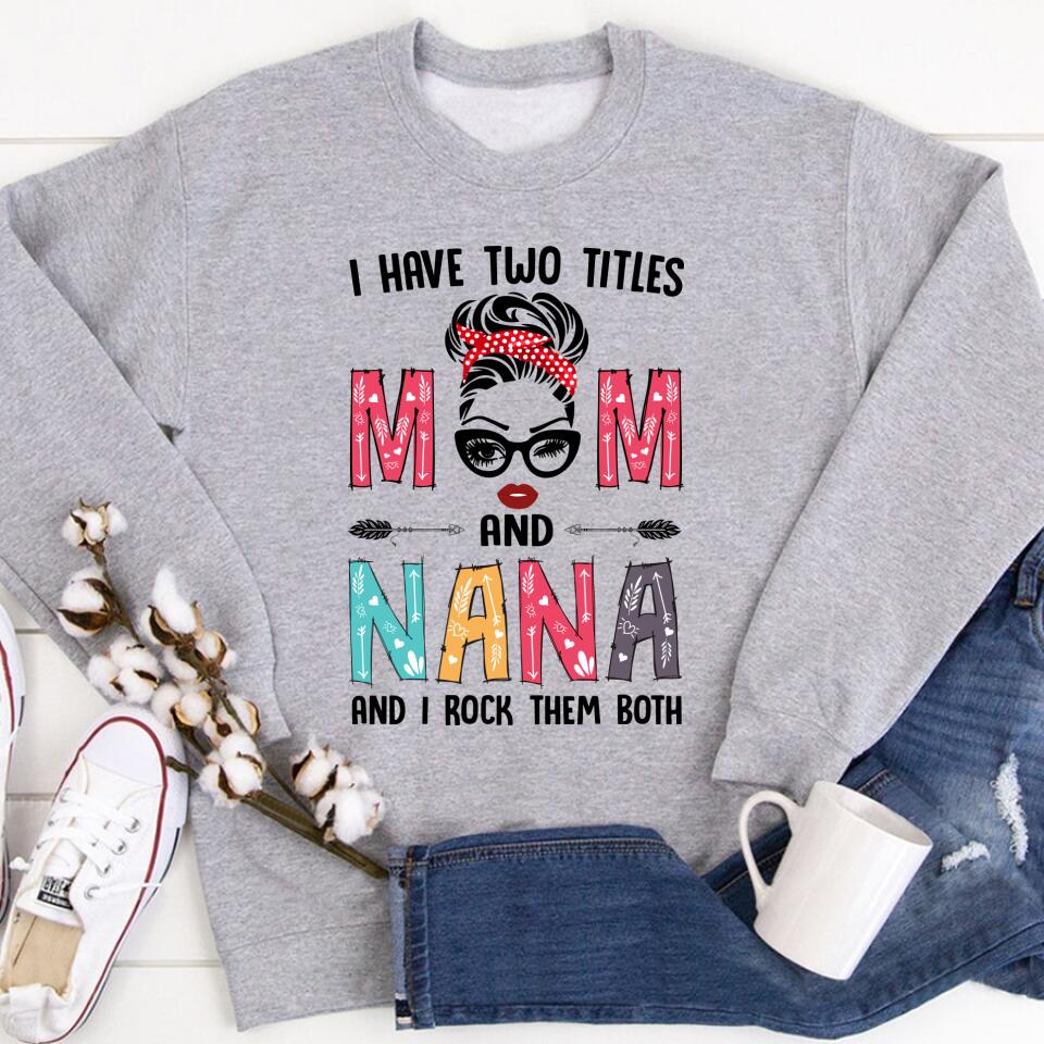 Custom Mothers Day Shirt, Grandma NaNa Shirt, Mother‘s Day T Shirt, Mother’s Day Tee Shirts, Funny Mothers Day Shirts, Mother Day Gift