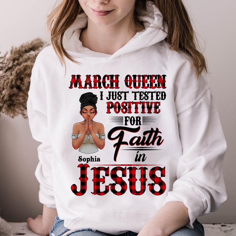 March Birthday Shirt, Custom Birthday Shirt, Queens Born In March, March Birthday Gifts, March shirts for Woman