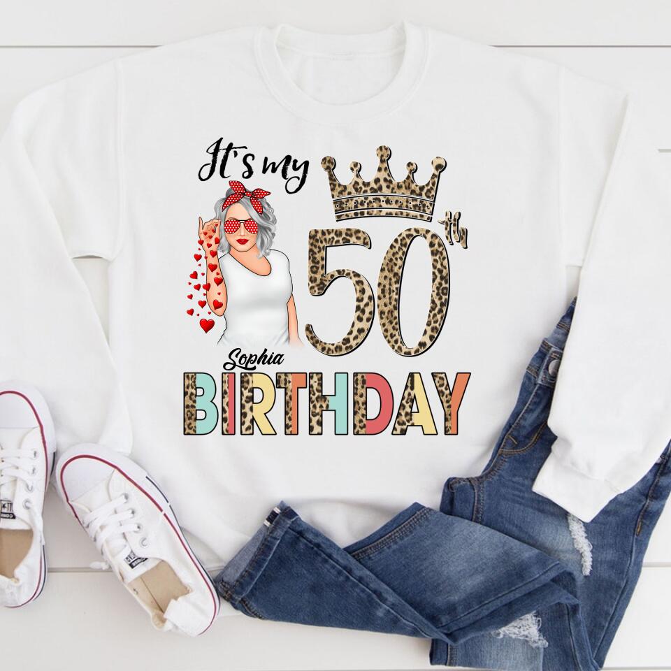 50th Birthday Shirts, Custom Birthday Shirts, Turning 50 Shirt, Women Turning 50 and Fabulous Shirt, 1973 Shirt, Best Gifts for Women Turning 50.