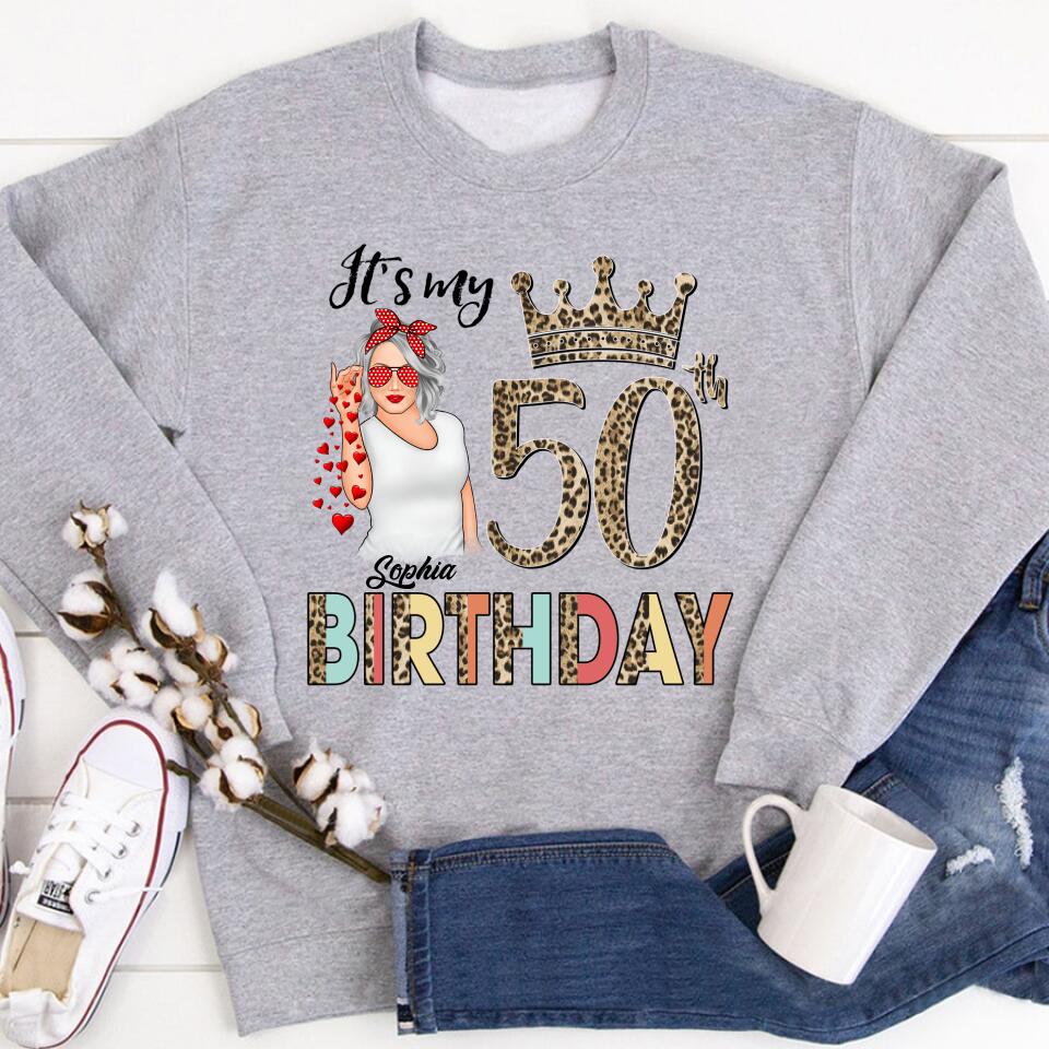 50th Birthday Shirts, Custom Birthday Shirts, Turning 50 Shirt, Women Turning 50 and Fabulous Shirt, 1973 Shirt, Best Gifts for Women Turning 50.