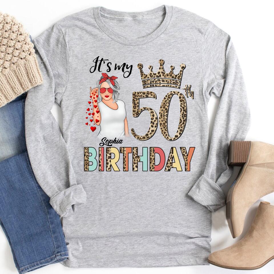 50th Birthday Shirts, Custom Birthday Shirts, Turning 50 Shirt, Women Turning 50 and Fabulous Shirt, 1973 Shirt, Best Gifts for Women Turning 50.