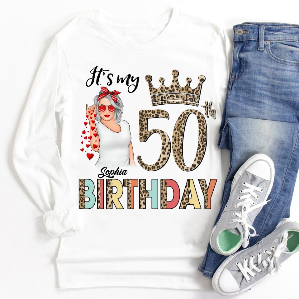 50th Birthday Shirts, Custom Birthday Shirts, Turning 50 Shirt, Women Turning 50 and Fabulous Shirt, 1973 Shirt, Best Gifts for Women Turning 50.