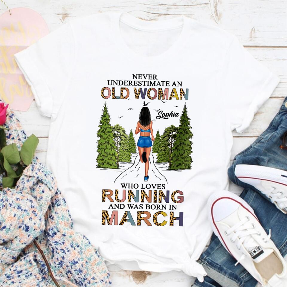 March Birthday Shirt, Custom Birthday Shirt, Queens Born In March, March Birthday Gifts, March shirts for Woman, Custom running shirts, Birthday running shirt