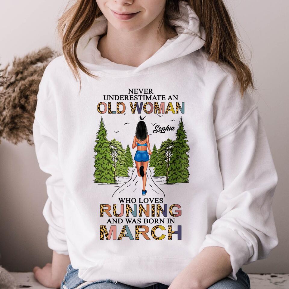 March Birthday Shirt, Custom Birthday Shirt, Queens Born In March, March Birthday Gifts, March shirts for Woman, Custom running shirts, Birthday running shirt