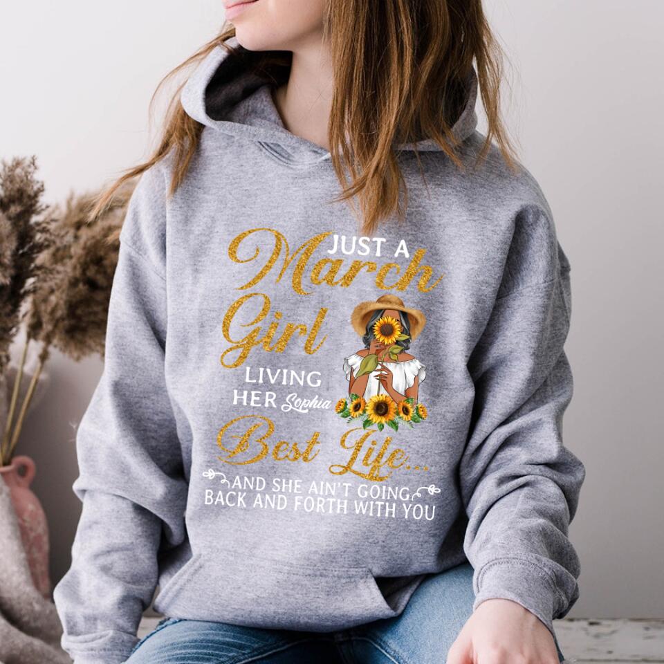 March Birthday Shirt, Custom Birthday Shirt, Queens Born In March, March Birthday Gifts, March shirts for Woman