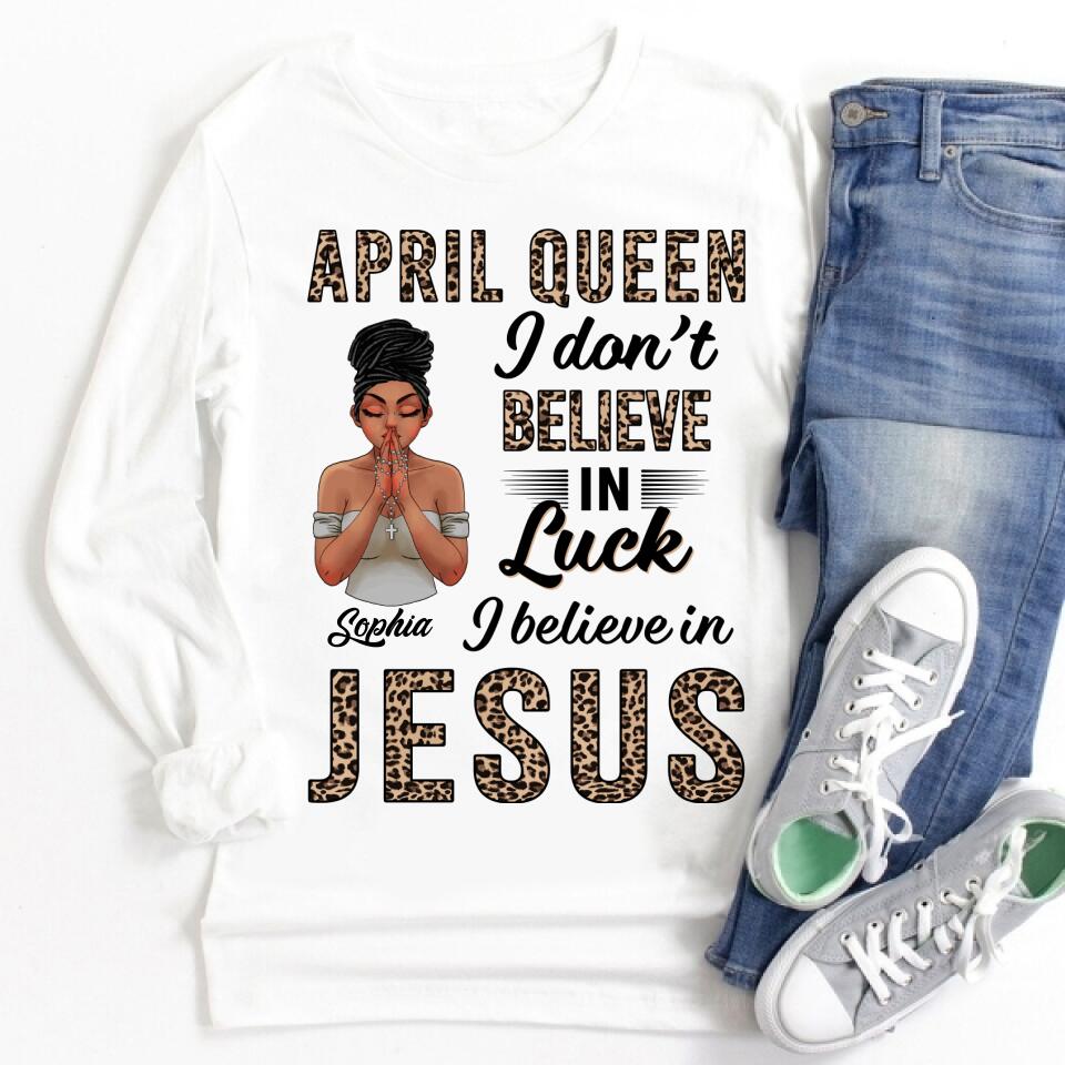 April Birthday Shirt, Custom Birthday Shirt, Queens Born In April, April Birthday Gifts, April shirts for Woman