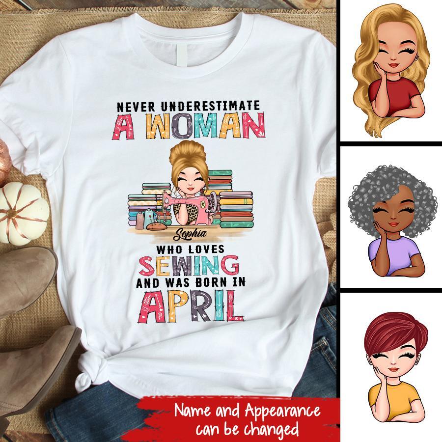 April Birthday Shirt, Custom Birthday Shirt, Queens Born In April, April Birthday Gifts, April Birthday Gifts