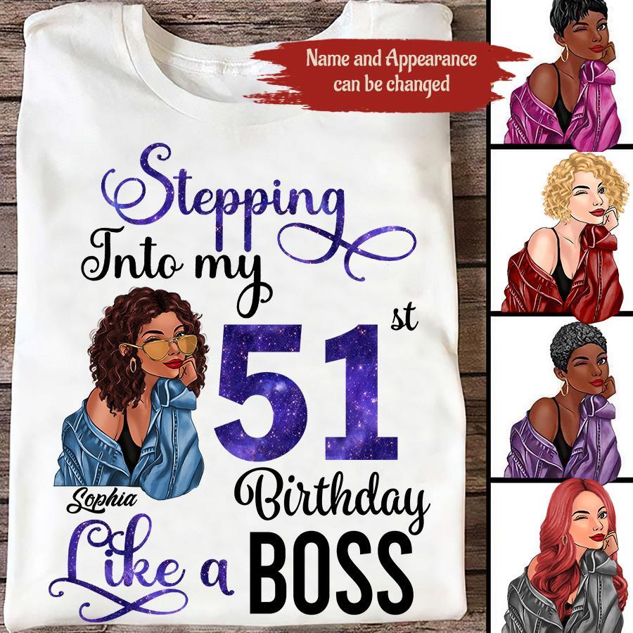 Chapter 51, Fabulous Since 1971 51st Birthday Unique T Shirt For Woman, Custom Birthday Shirt, Her Gifts For 51 Years Old , Turning 51 Birthday Cotton Shirt