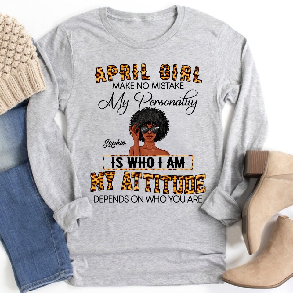 April Birthday Shirt, Custom Birthday Shirt, Queens Born In April, April Birthday Gifts, April shirts for Woman