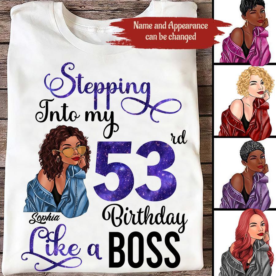 Chapter 53, Fabulous Since 1969 53rd Birthday Unique T Shirt For Woman, Custom Birthday Shirt, Her Gifts For 53 Years Old , Turning 53 Birthday Cotton Shirt