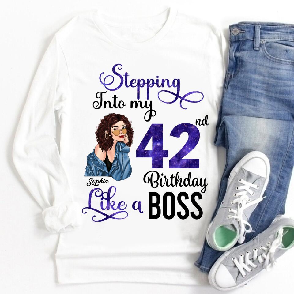 42th Birthday Shirts, Custom Birthday Shirts, Turning 42 Shirt, Gifts For Women Turning 42, 42 And Fabulous Shirt, 1980 Shirt, 42th Birthday Shirts For Her, It&#39;s my 42 Birthday