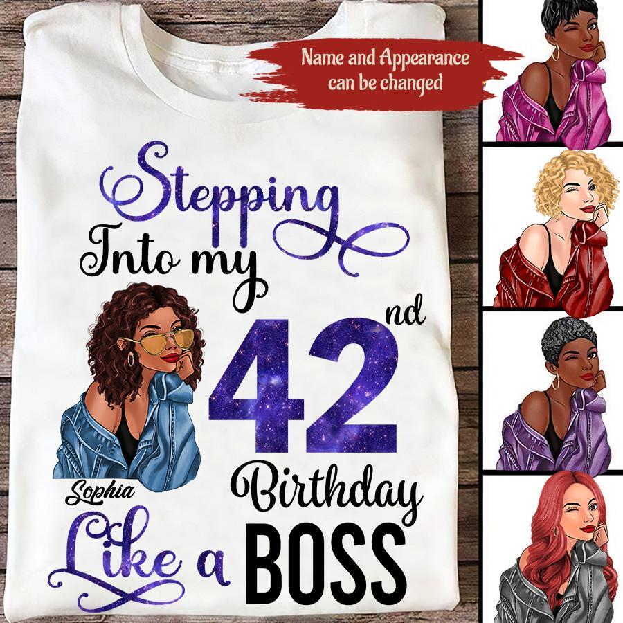 42th Birthday Shirts, Custom Birthday Shirts, Turning 42 Shirt, Gifts For Women Turning 42, 42 And Fabulous Shirt, 1980 Shirt, 42th Birthday Shirts For Her, It's my 42 Birthday