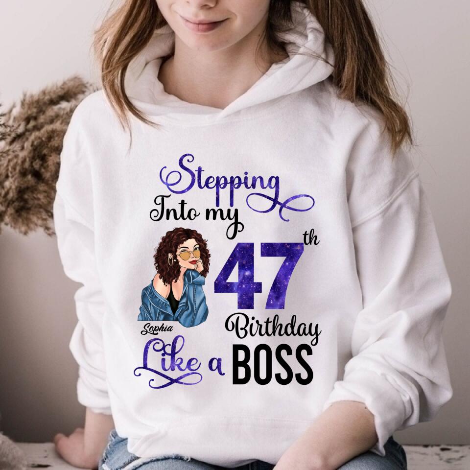 47th Birthday Shirts, Custom Birthday Shirts, Turning 47 Shirt, Gifts For Women Turning 47, 47 And Fabulous Shirt, 1975 Shirt, 47th Birthday Shirts For Her, It&#39;s My 47 Birthday-HCT