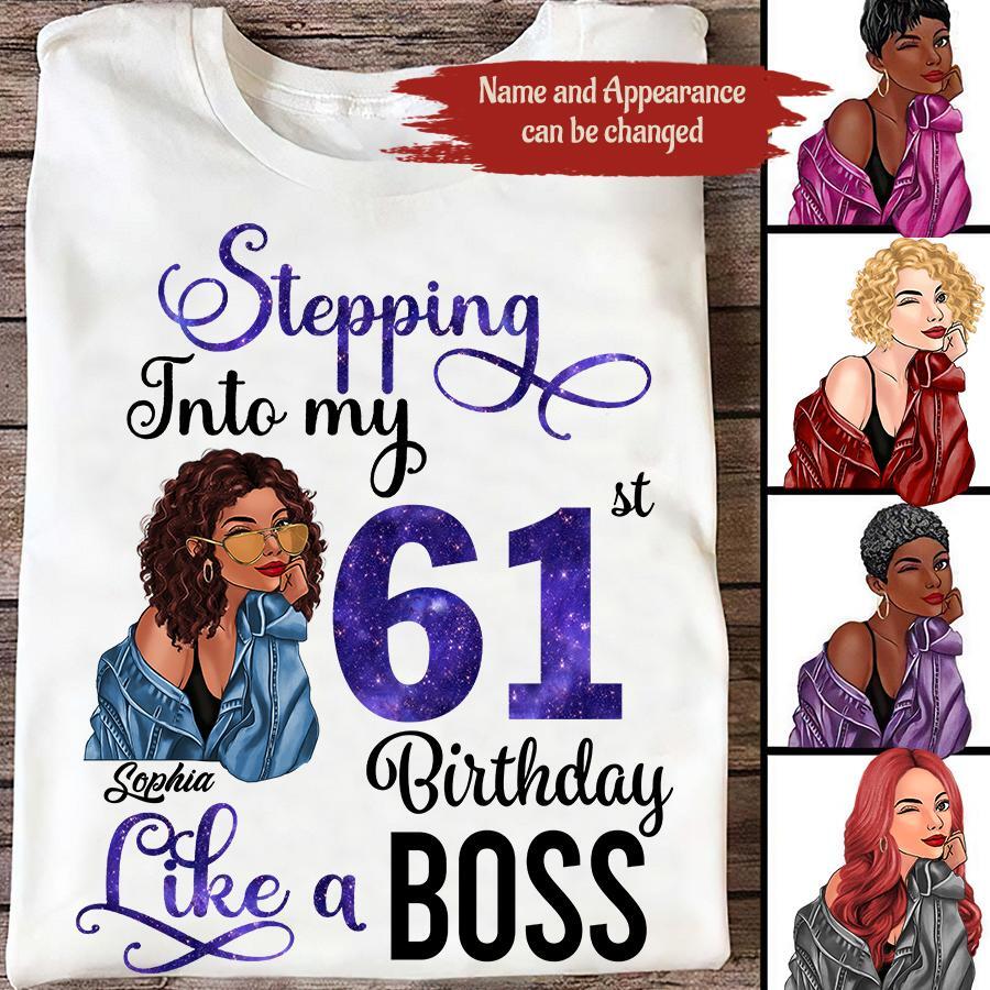 Chapter 61, Fabulous Since 1961 61st Birthday Unique T Shirt For Woman, Custom Birthday Shirt, Her Gifts For 61 Years Old , Turning 61 Birthday Cotton Shirt-HCT