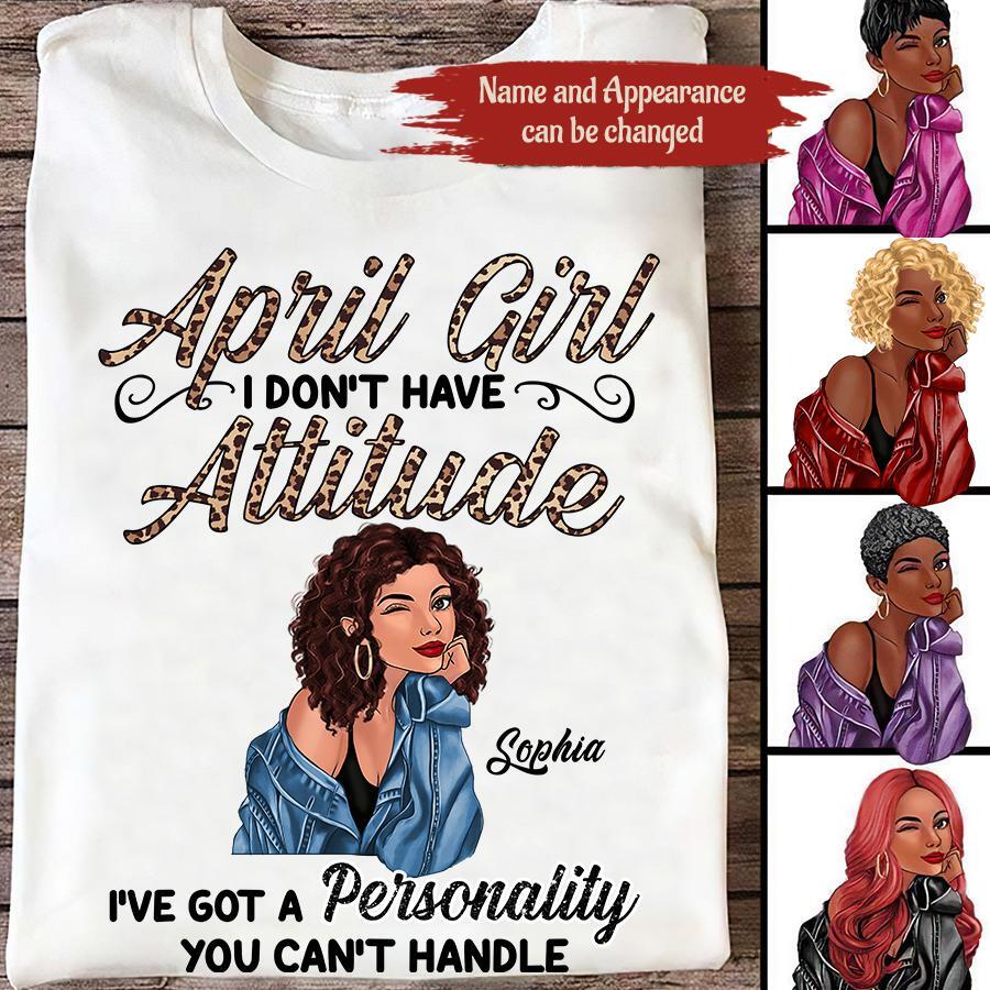 April Birthday Shirt, Custom Birthday Shirt, Queens Born In April, April Birthday Gifts, April shirts for Woman