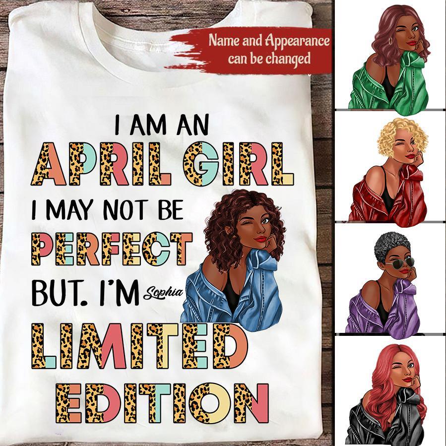 April Birthday Shirt, Custom Birthday Shirt, Queens Born In April, April Birthday Gifts, April shirts for Woman