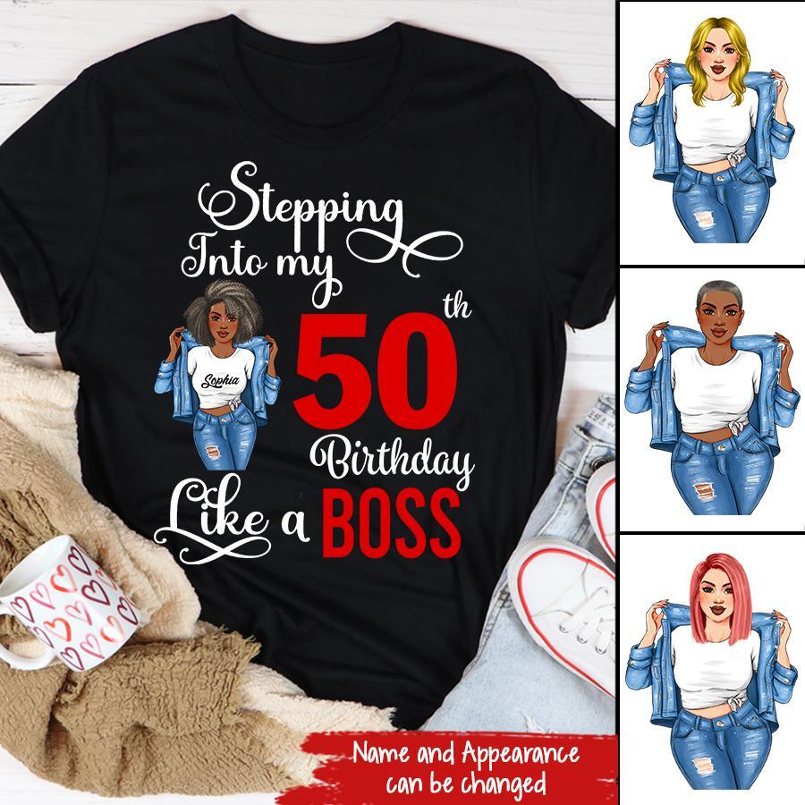 50th Birthday Shirts, Custom Birthday Shirts, Turning 50 Shirt for Women, Turning 50 and Fabulous Shirt, 1973 Shirt, Best Gifts for Women Turning 50.