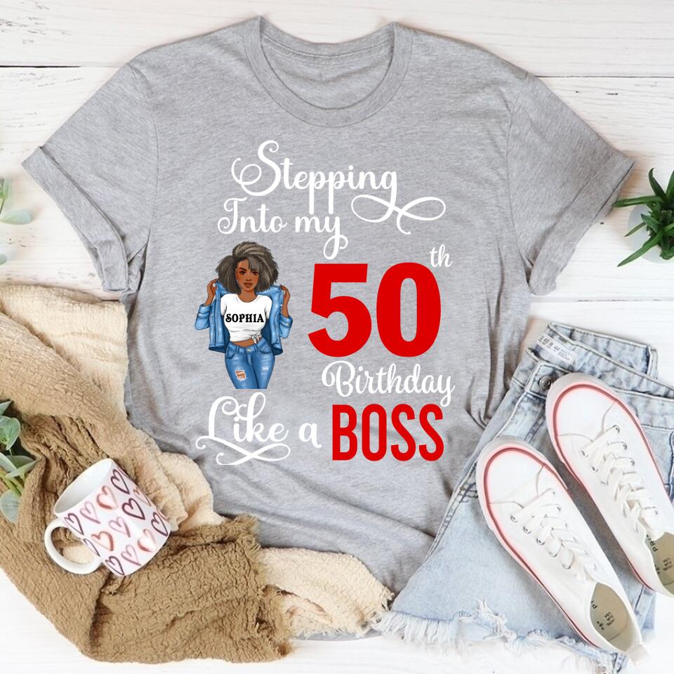 50th Birthday Shirts, Custom Birthday Shirts, Turning 50 Shirt for Women, Turning 50 and Fabulous Shirt, 1973 Shirt, Best Gifts for Women Turning 50.