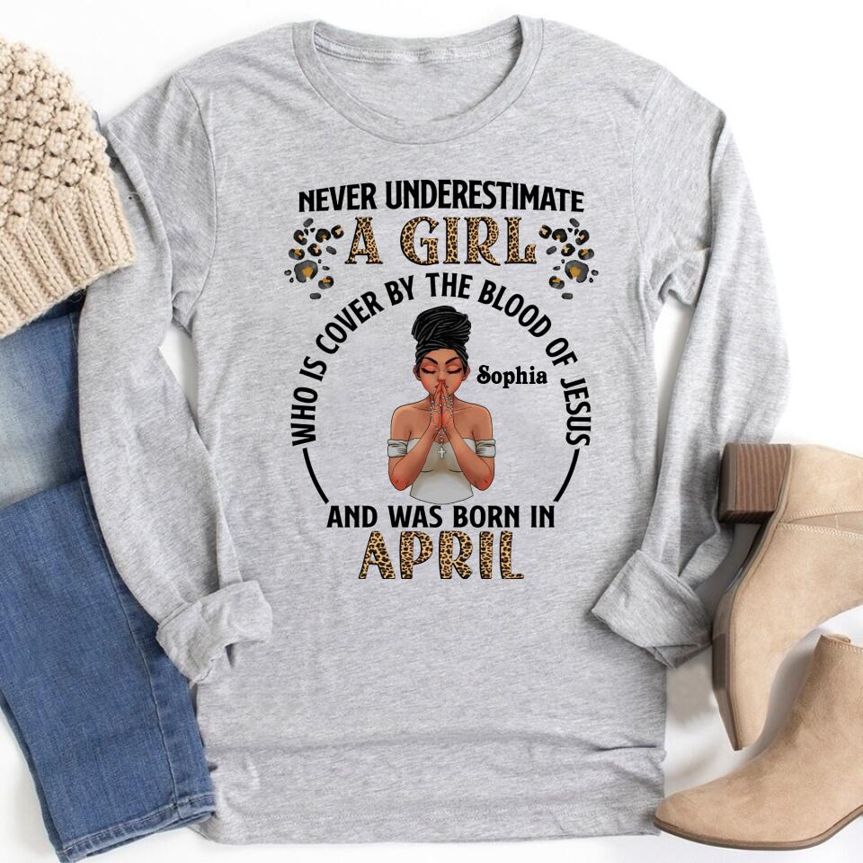 April Birthday Shirt, Custom Birthday Shirt, Queens Born In April, April Birthday Gifts, April shirts for Woman