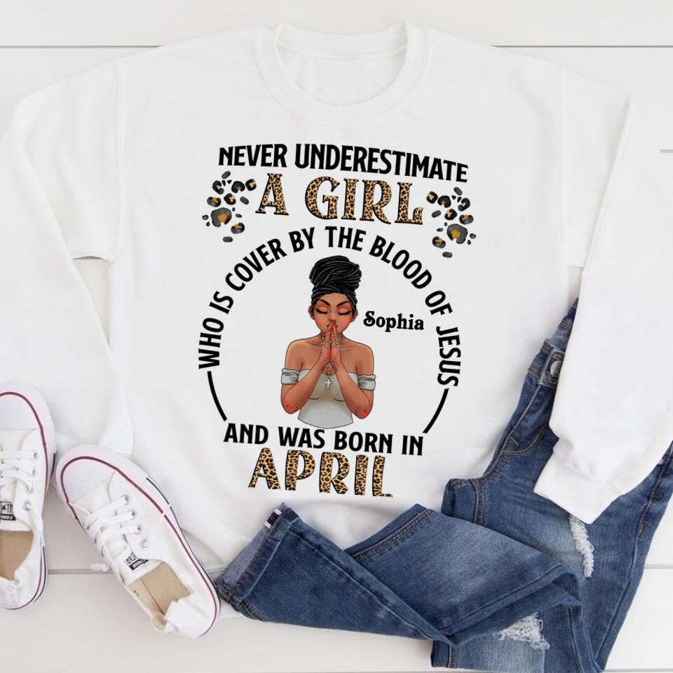 April Birthday Shirt, Custom Birthday Shirt, Queens Born In April, April Birthday Gifts, April shirts for Woman