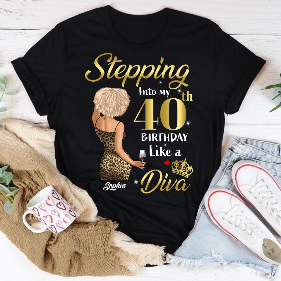 40th Birthday Shirts, Custom Birthday Shirts, Turning 40 Shirt, Gifts For Women Turning 40, 40th Birthday Shirts For Her