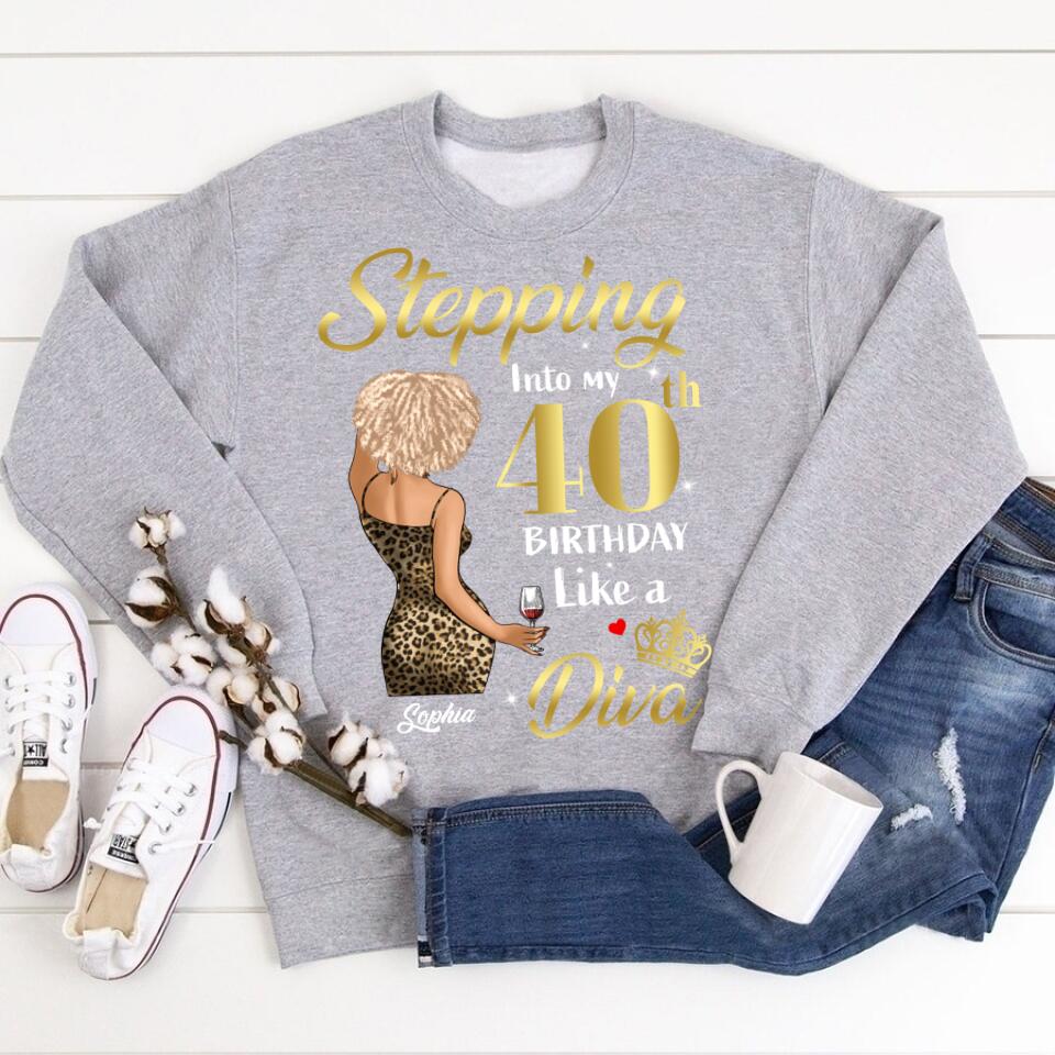 40th Birthday Shirts, Custom Birthday Shirts, Turning 40 Shirt, Gifts For Women Turning 40, 40th Birthday Shirts For Her