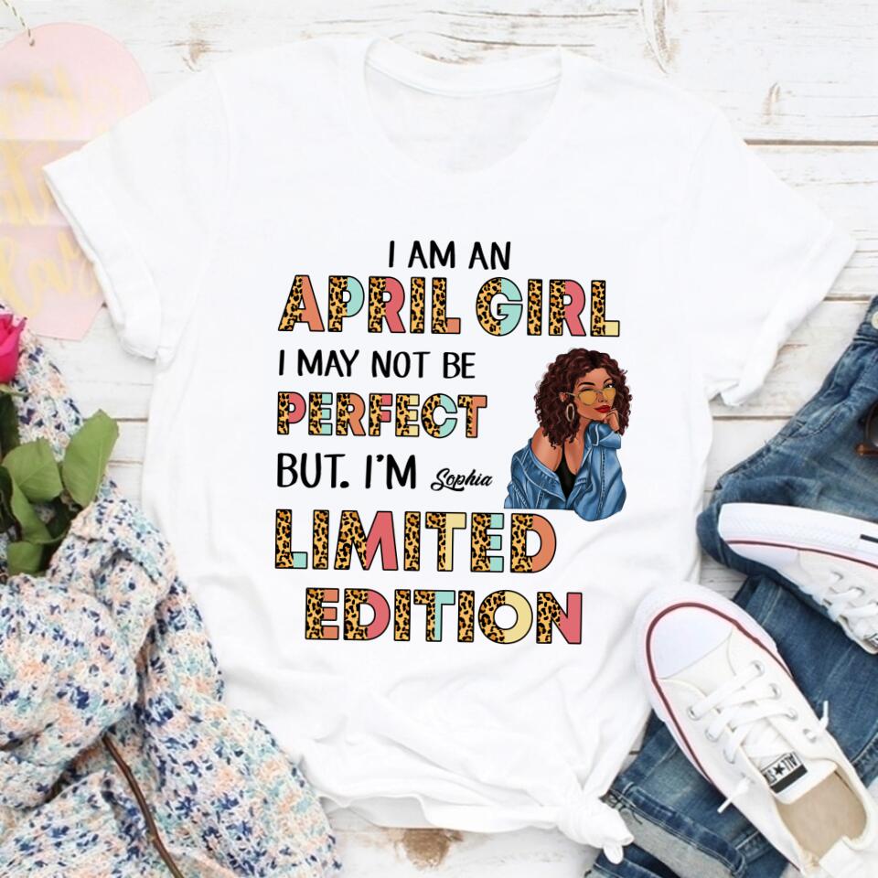April Birthday Shirt, Custom Birthday Shirt, Queens Born In April, April Birthday Gifts, April shirts for Woman