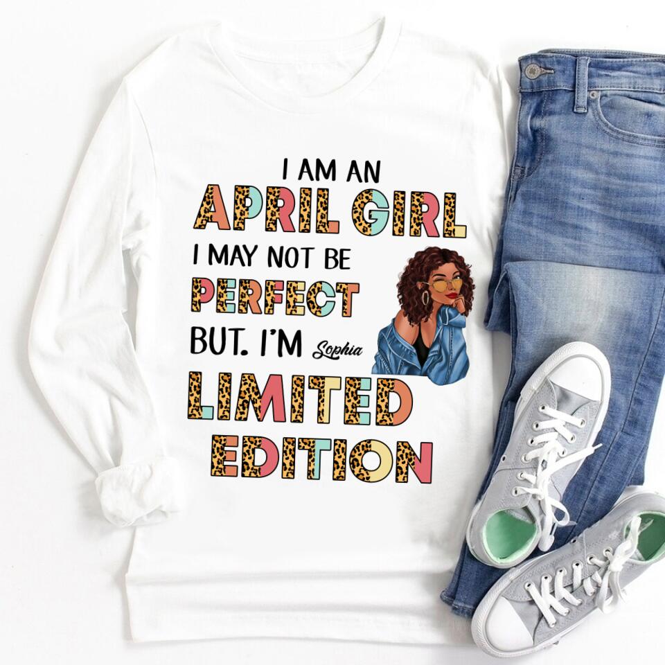 April Birthday Shirt, Custom Birthday Shirt, Queens Born In April, April Birthday Gifts, April shirts for Woman