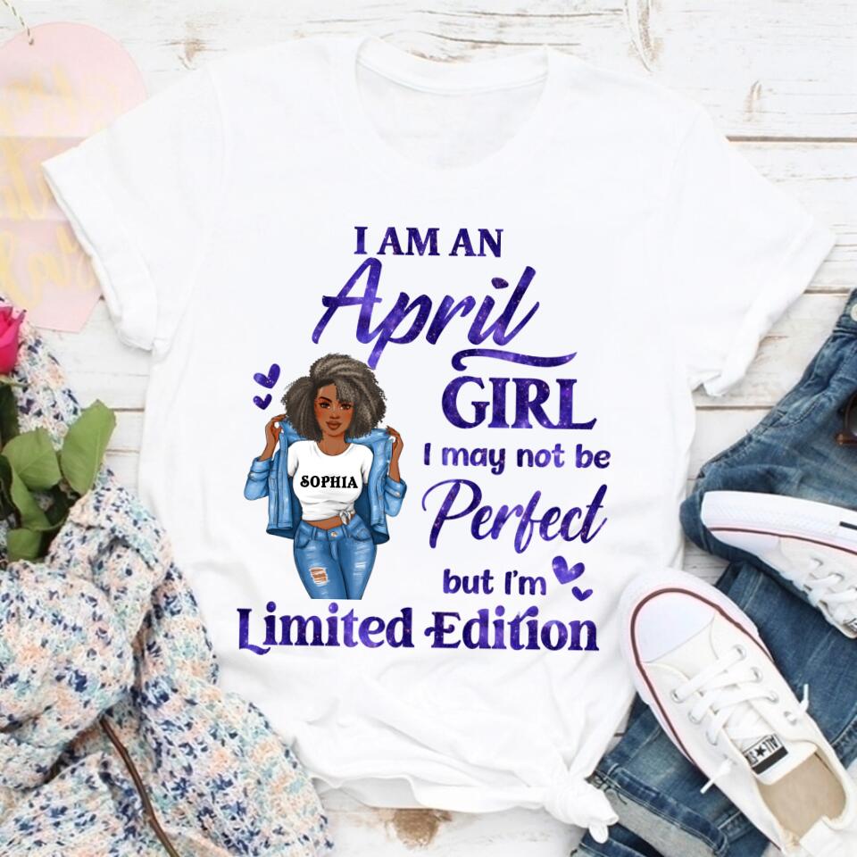 April Birthday Shirt, Custom Birthday Shirt, Queens Born In April, April Birthday Gifts, April shirts for Woman