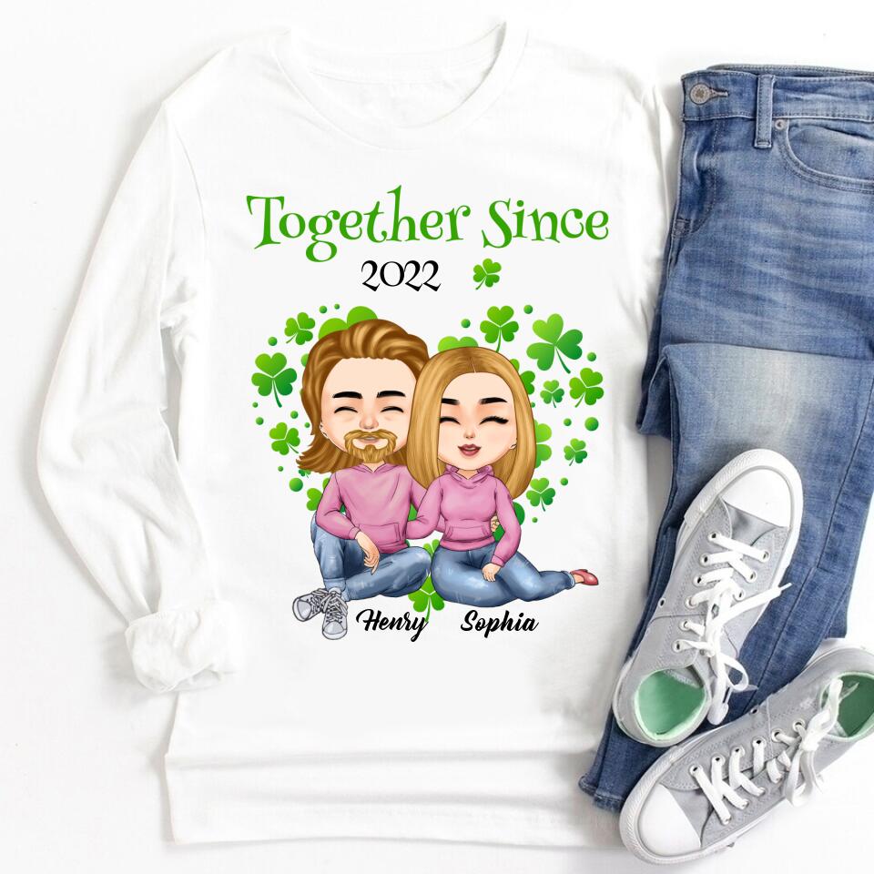 Together Patrick Day Shirt, St. Patricks Day Shirt, Shamrock Lucky Lips, Four Leaf Clover, Shamrock Shirts, Patrick‘s Day, Irish Tshirt