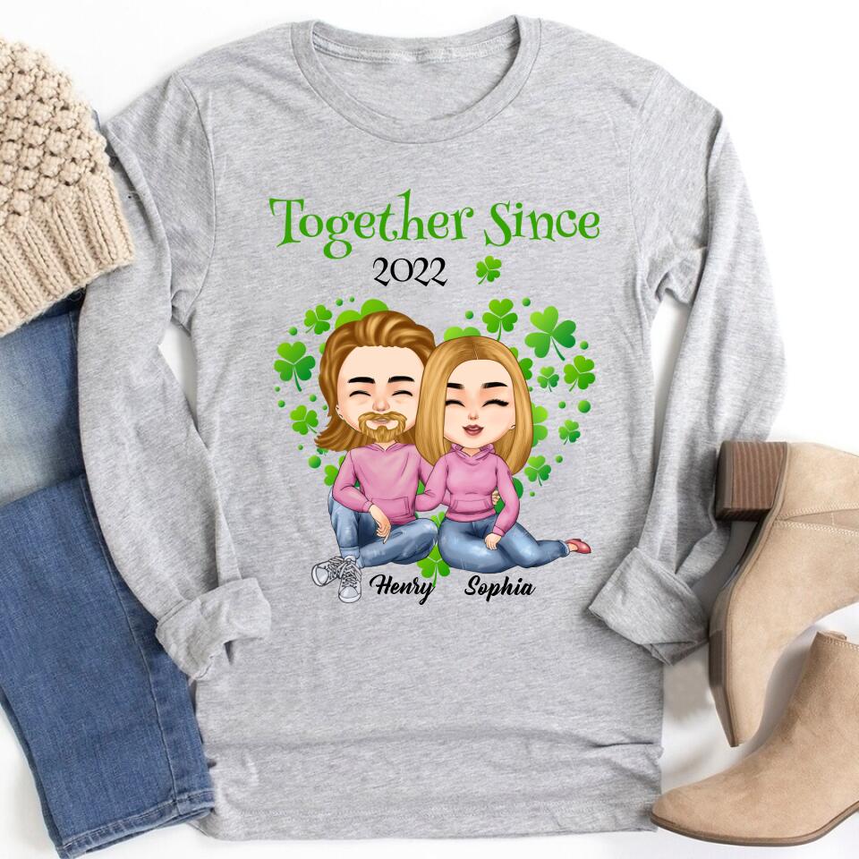Together Patrick Day Shirt, St. Patricks Day Shirt, Shamrock Lucky Lips, Four Leaf Clover, Shamrock Shirts, Patrick‘s Day, Irish Tshirt