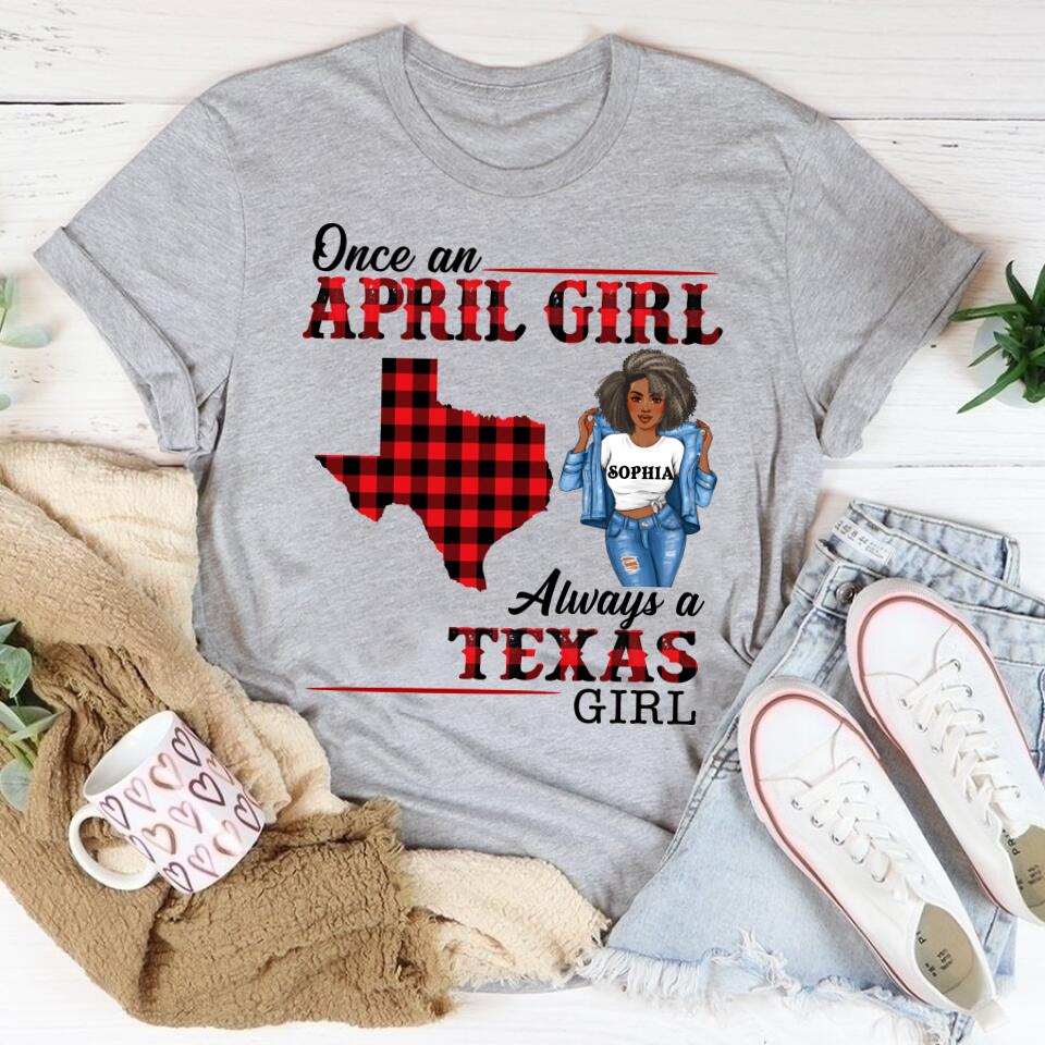 April Birthday Shirt, Custom Birthday Shirt, Queens Born In April, April Birthday Gifts, April shirts for Woman