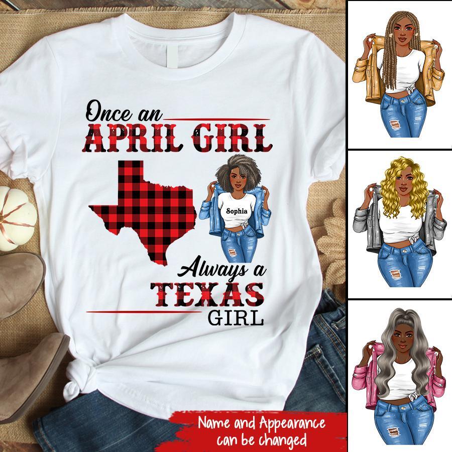April Birthday Shirt, Custom Birthday Shirt, Queens Born In April, April Birthday Gifts, April shirts for Woman