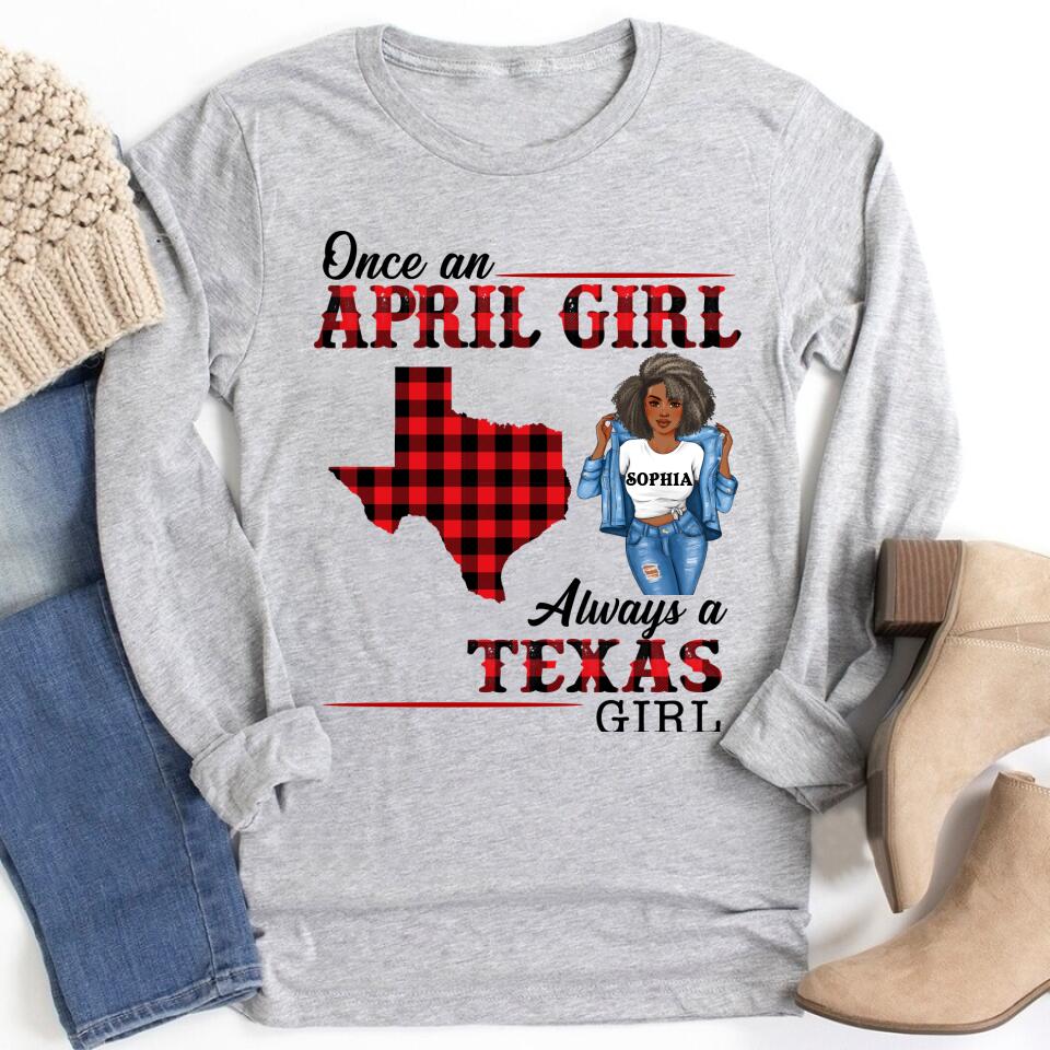 April Birthday Shirt, Custom Birthday Shirt, Queens Born In April, April Birthday Gifts, April shirts for Woman