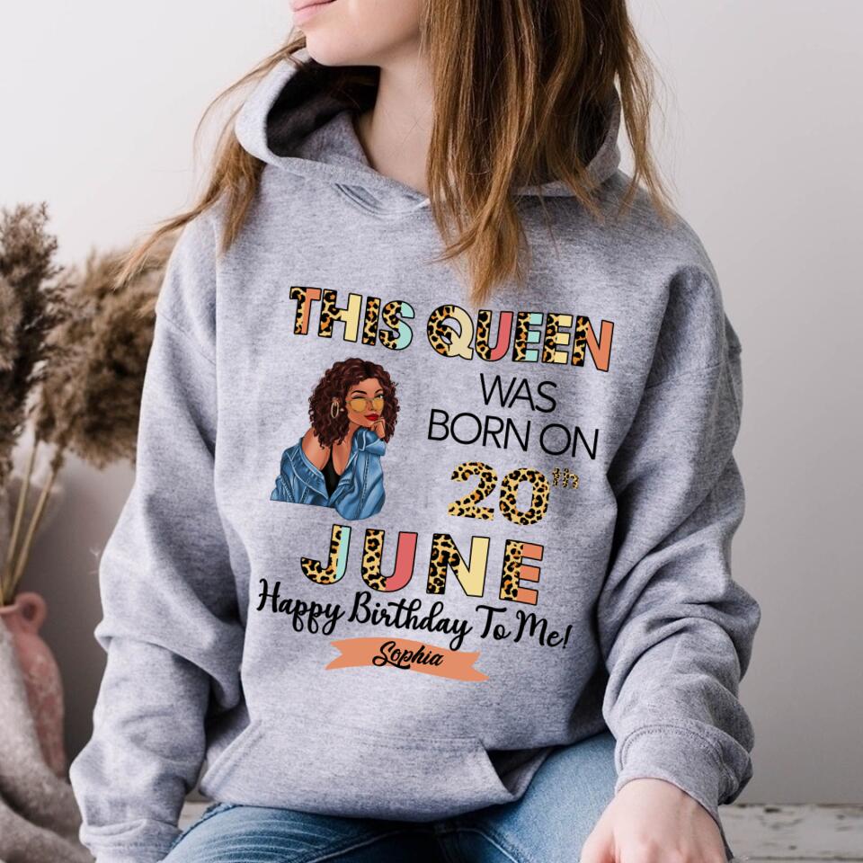 June Birthday Shirt, Custom Birthday Shirt, Queens Born In June, June Birthday Gifts, June shirts for Woman