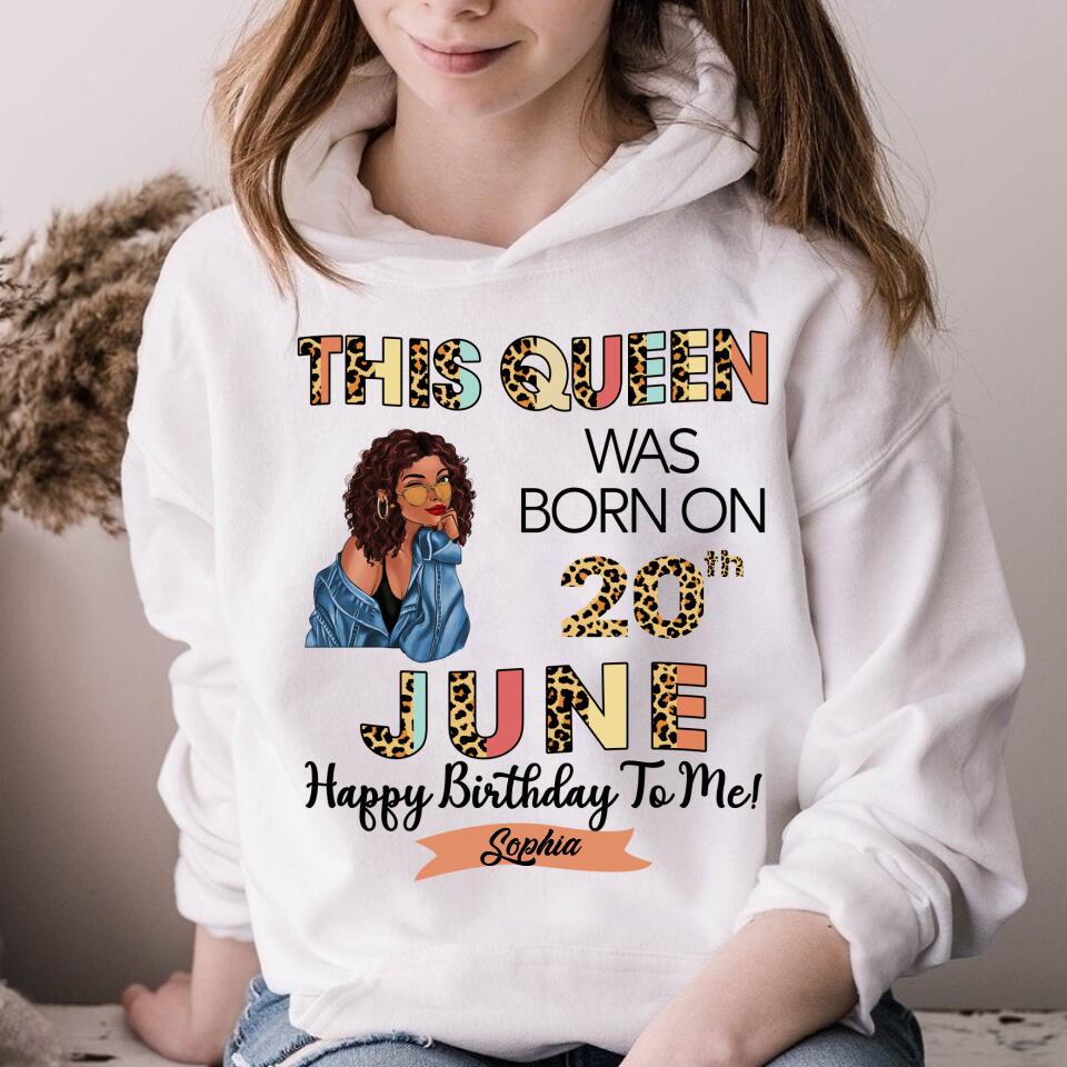 June Birthday Shirt, Custom Birthday Shirt, Queens Born In June, June Birthday Gifts, June shirts for Woman