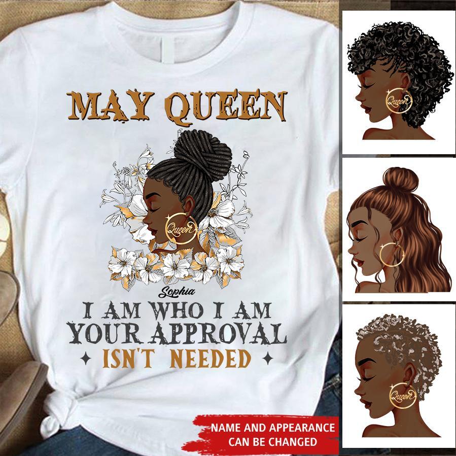 May Birthday Shirt, Custom Birthday Shirt, Queens Born In May, May Birthday Gifts, May shirts for Woman