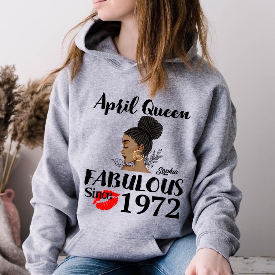 April Birthday Shirt, Custom Birthday Shirt, Queens Born In April, April Birthday Gifts, April shirts for Woman