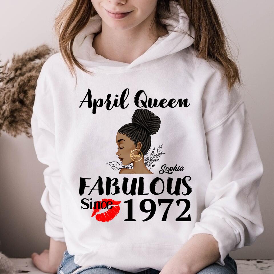 April Birthday Shirt, Custom Birthday Shirt, Queens Born In April, April Birthday Gifts, April shirts for Woman