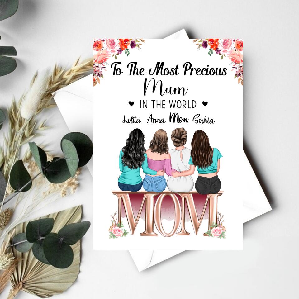 Custom Mothers Day Card - Godmother Mothers Day Card -  Mother&#39;s Day Gift Cards - Happy Mothers Day Card - Mom&#39;s Card - Mother&#39;s Day Gift From Daughter - Mother Day Gift