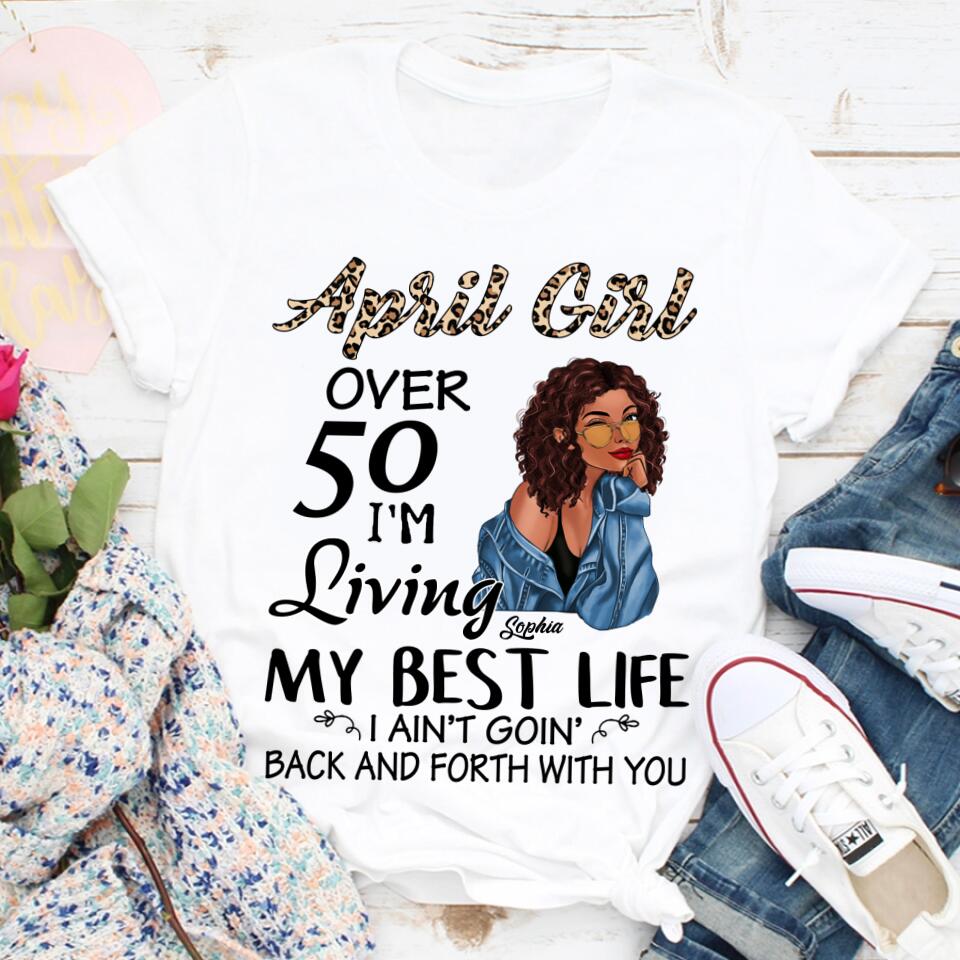 April Birthday Shirt, Custom Birthday Shirt, Queens Born In April, April Birthday Shirts For Woman, April Birthday Gifts