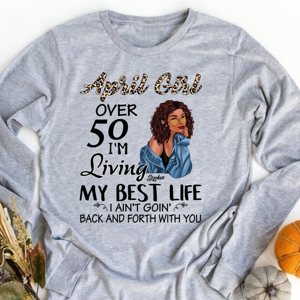 April Birthday Shirt, Custom Birthday Shirt, Queens Born In April, April Birthday Shirts For Woman, April Birthday Gifts