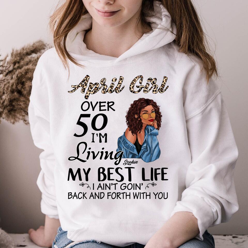 April Birthday Shirt, Custom Birthday Shirt, Queens Born In April, April Birthday Shirts For Woman, April Birthday Gifts