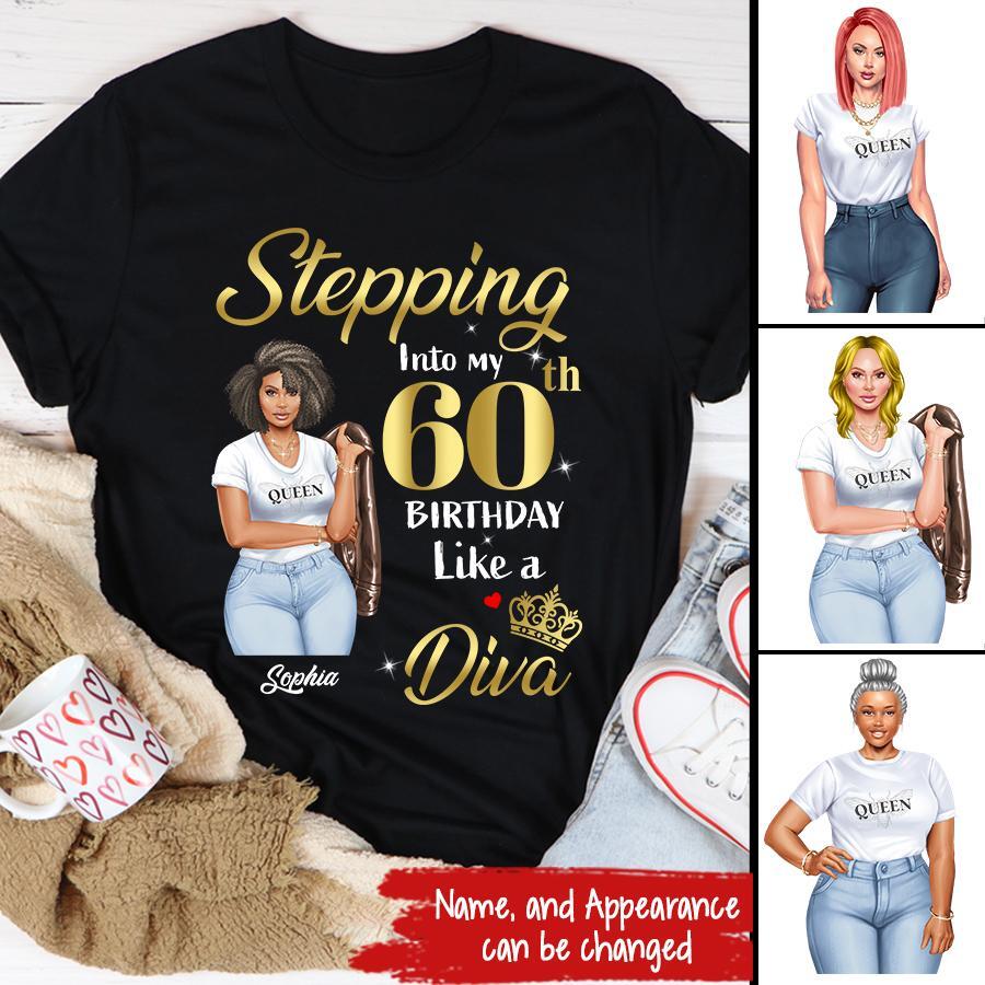 60th Birthday Shirts, Custom Birthday Shirts, Turning 60 Shirt For Women, Turning 60 And Fabulous Shirt, 1962 Shirt, Best Gifts For Women Turning 60